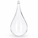 Set of 3 Clear Plastic Waterdrop Ornaments 4.3 Inches (109 mm)