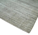 Shaded Beige, Camel and Brown Scandinavian 8x10 Hand Made Blended Wool Flatwoven Area Rug | KE34