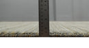 Modern Shaded Beige 5x7 Blended Bamboo Silk Hand Woven Area Rug