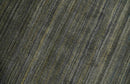 Modern Solid Olive and Gray 5x7 Blended bamboo Silk Hand Woven Area Rug