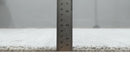 Modern Shaded Silver Gray 5x7 Blended Bamboo Silk Flatwoven Area Rug
