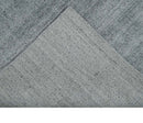 Modern Shaded Silver 5x7 Blended Wool Hand Woven Area Rug
