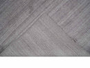 Shaded Solid Lavender purple 5x7 Blended bamboo Silk Hand Woven Area Rug