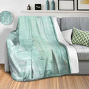Shades of Turquoise Blanket