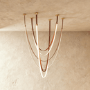 Shalom Leather Chandelier