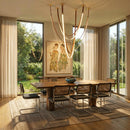 Shalom Leather Chandelier