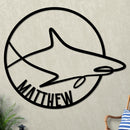 Shark Name Sign