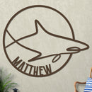 Shark Name Sign