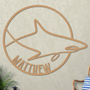Shark Name Sign