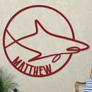 Shark Name Sign