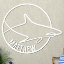 Shark Name Sign