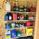 Shed Shelf Bracket Kit | Heavy-Duty Shed Organizer