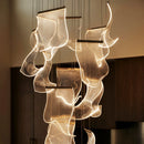 Sheets Chandelier (Rectangle Ceiling Mount)