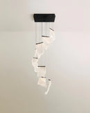 Sheets Chandelier (Rectangle Ceiling Mount)