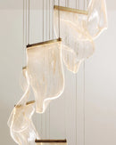 Sheets Chandelier (Rectangle Ceiling Mount)