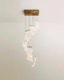 Sheets Chandelier (Rectangle Ceiling Mount)
