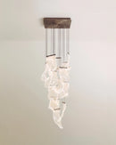 Sheets Chandelier (Rectangle Ceiling Mount)