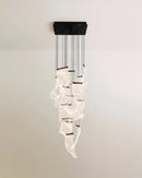 Sheets Chandelier (Rectangle Ceiling Mount)