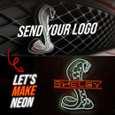 Your Personalized Metal Neon Emblem