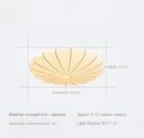 Shell shaped cream flower pendant light for dining room