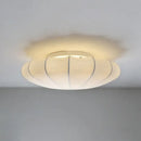 Shell shaped cream flower pendant light for dining room