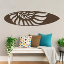 Shell Surfboard Sign