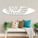 Shell Surfboard Sign