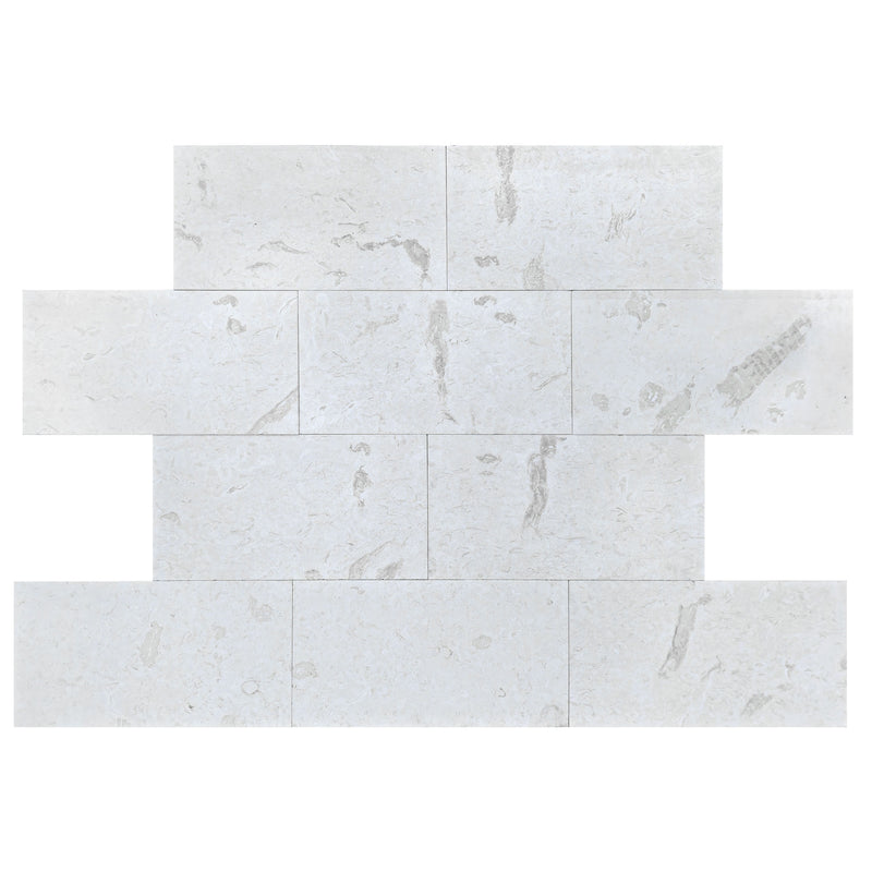 shellstone white limestone pavers outdoor tile 18x36 top product view