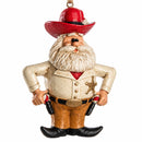 Cowboy Santa Ornament | Bert Anderson Collection