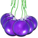 Shiny Purple Ball Ornaments