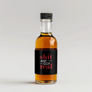 Shit Got Real Bachelor Mini Liquor Label