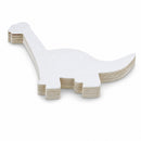 Unfinished Standing Wooden Dinosaur Shape Cutout DIY Craft 6.1 Inches