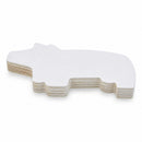 Unfinished Wooden Pig Shape Cutout DIY Craft 5.5 Inches