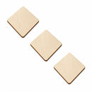 3 Diamonds Unfinished Wooden Shapes Craft Cutouts DIY Unpainted 3D Plaques 4 Inches