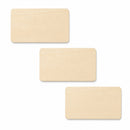 3 Rectangles Unfinished Wooden Shapes Craft Cutouts DIY Unpainted 3D Plaques 4 Inches
