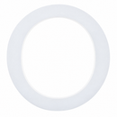 Arial Font White Painted MDF Wood Letter O (6 Inches)