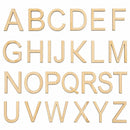 Set of 26 Unfinished Wooden Letters (1.75 Inches)