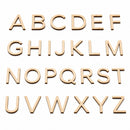 Set of 26 Unfinished Wooden Letters (1.75 Inches)