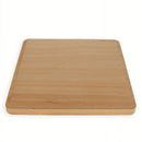 Unfinished Unpainted Wooden Square Shape Plaque DIY Unpainted Craft 6 Inches