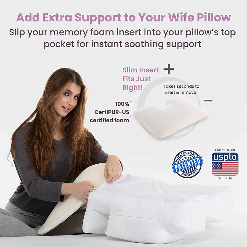 Wife_Pillow-Insert-Topper-Memory-Foam-80d