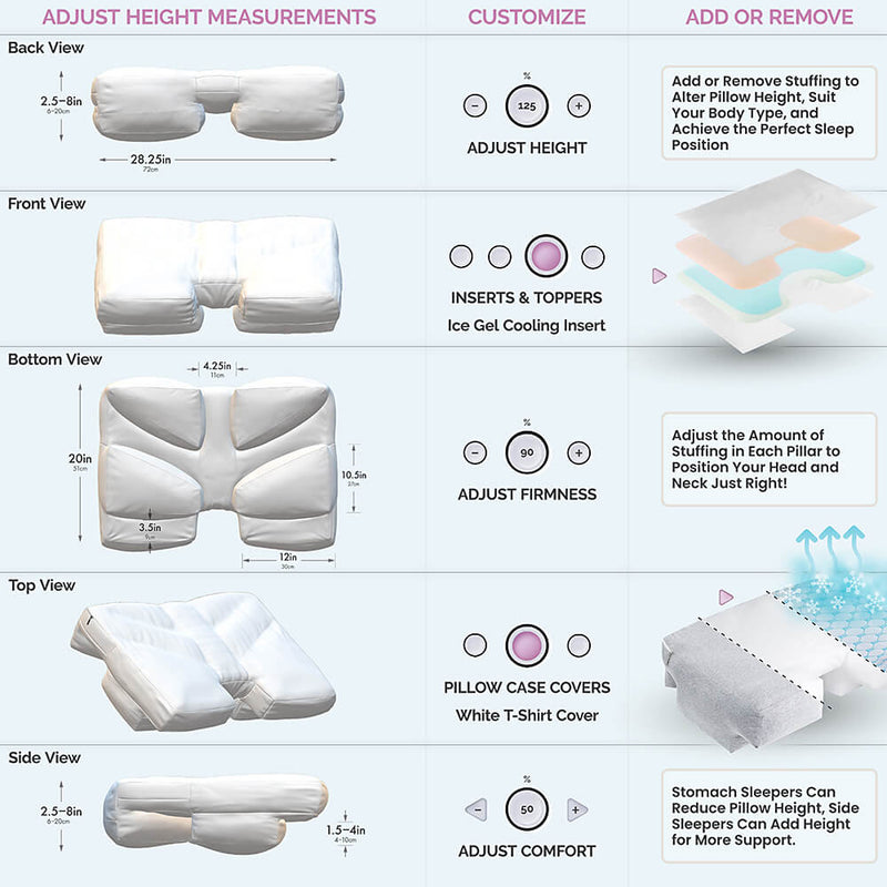 Cooling Shredded Memory Foam Topper