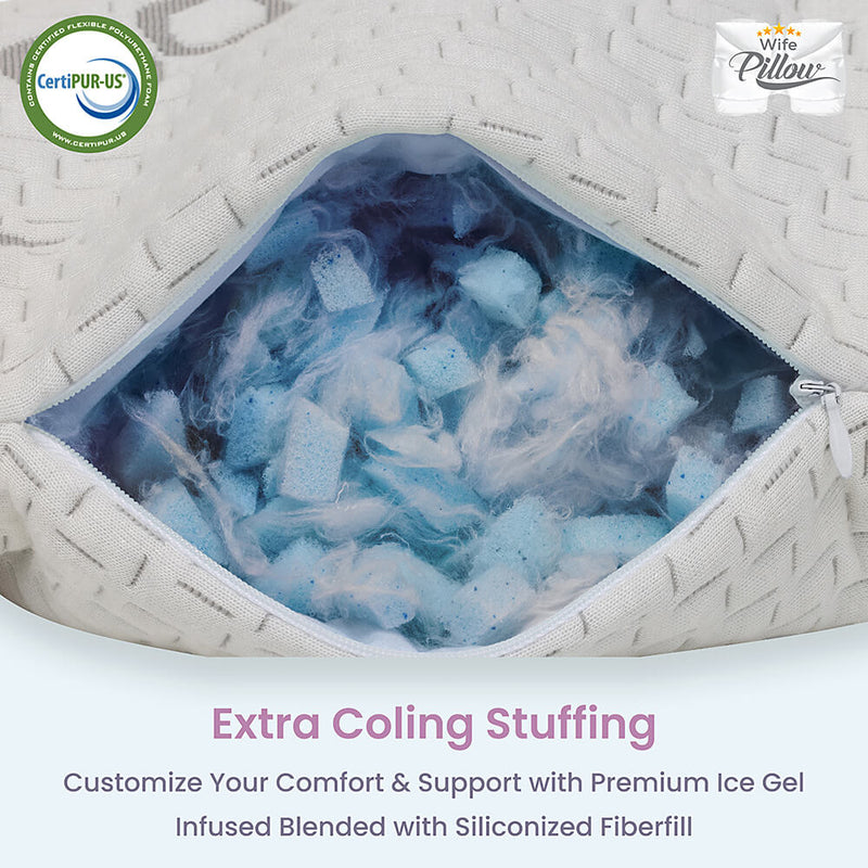 Cooling Shredded Memory Foam Topper