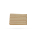 Unfinished Unpainted Wooden Rectangle Shape Plaque DIY Unpainted Craft 6 Inches