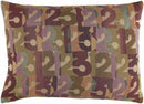 Ankum Dark Purple Pillow Cover
