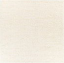 Siari Solid Cream Plush Rug