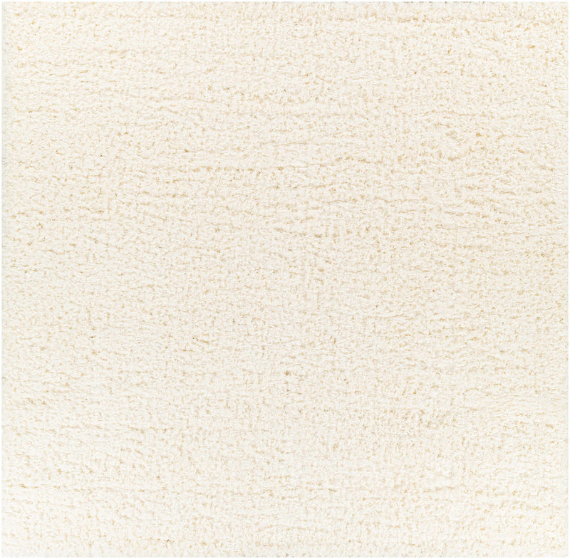 Siari Solid Cream Plush Rug