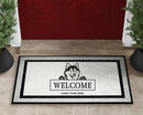 Siberian Husky Dog Welcome Mat