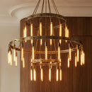 Sidero 3-Tier Round Chandelier