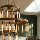 Sidero 3-Tier Round Chandelier
