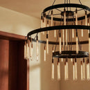 Sidero 3-Tier Round Chandelier